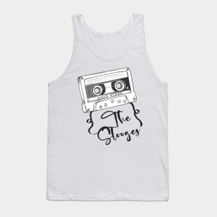 Good Vibes The Stooges // Retro Ribbon Cass Tank Top